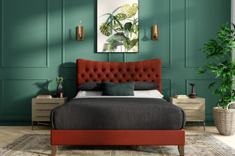 The Cushion Top Bedframe Tailored Elegance