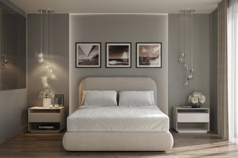 Ascot Bed  with Luxurious Deep Headboard