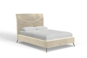 Essex Bed with Sewing Pattern Headboard