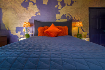 Snoorer Bed with Large Pillow Headboard