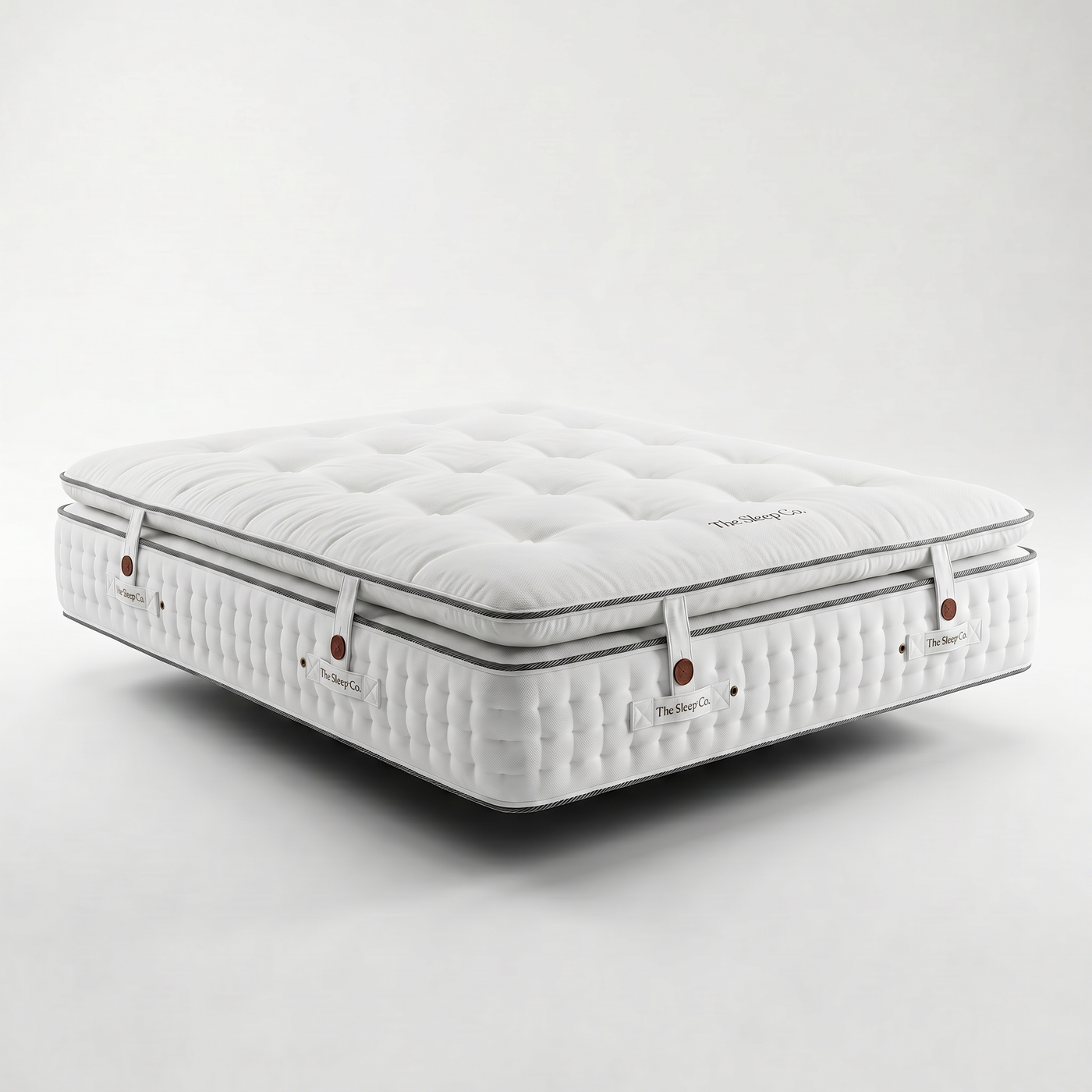 The Knightsbridge Medium mattress, Super King 6'0, 180cm by 200cm, with removable pillow top
