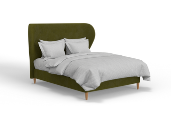 Oscar Bed with Curved Headboard