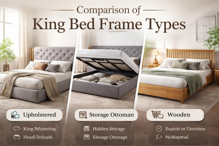 Canking Frame King Bed Frame UK: Expert Guide to Selection & Styles – The Sleep Co