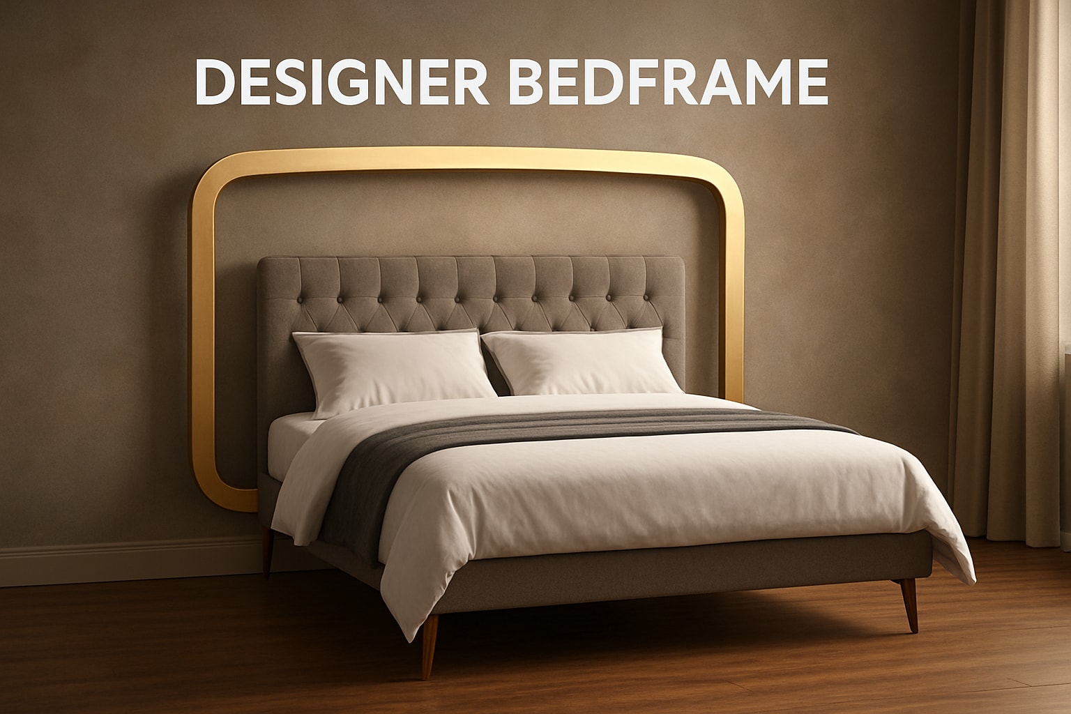 9 Stunning Designer Bedframe Ideas to Transform Your Bedroom – The Sleep Co