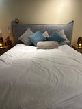 Clearance Berkley 6’0 Bed frame Teddy Steel