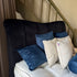 Clearance Snuggler Thiago 5’0 King Ottoman Velvet Black