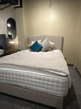 Snoozer 5'0 King Bed frame Oak Legs Siena Dusk Quick Ship