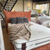 Berkley Pillow Back King 5’0 Manual Storage Bed in Mulberry in Stock Quick Ship