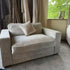 Clearance Emma Love Seat Light Grey Sedac Epona Roll Out Action Sofa Bed