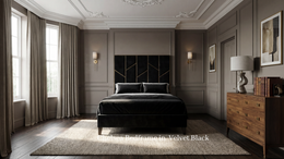 Chelsea 6’0 Bed Frame 6’0 Light Grey Wenge Legs Quick Ship