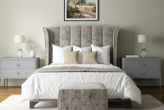 Princess Biscuit Platform Base In Marble Silver