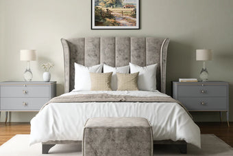 Aria Manual Ottoman Bed – Elegant Design Meets Smart Storage