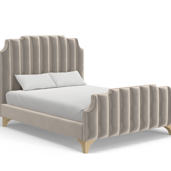 Art Deco Bed Frame - Meticulous Craftsmanship