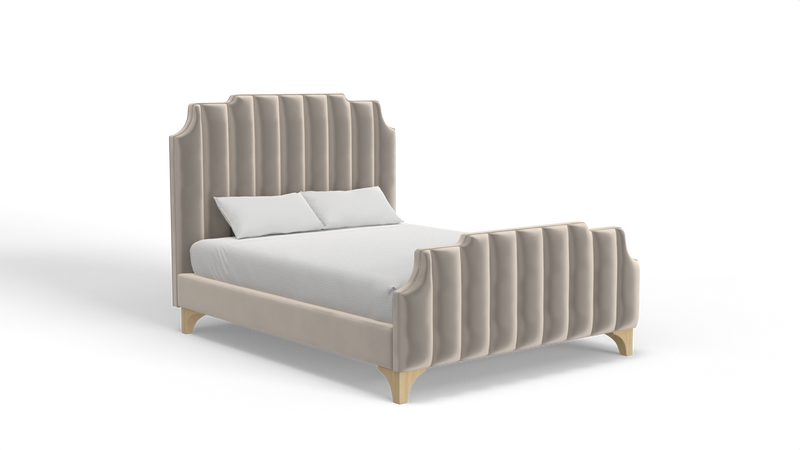 Art Deco Bed Frame - Meticulous Craftsmanship