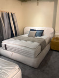 Clearance Ascot 6’0 Super King Teddy Boucle Cream Storage