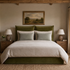 Cambridgeshire 6’0 Super King Storage Velvet Olive Clearance