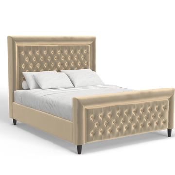 Cambourne Bed Frame with All Over Buttoning Detail