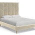 Chelsea Copper Bed with Zig Zag Trim
