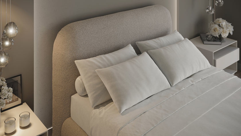 Ascot Bed  with Luxurious Deep Headboard