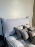 Clearance Snorer Bed Pillow 6’0 Super King Size Siena Dusk Storage Bed