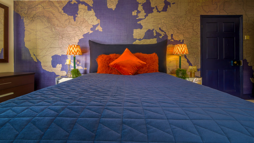 Snoorer Bed with Large Pillow Headboard