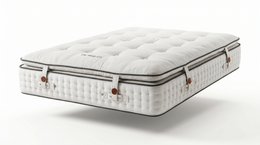 Hand side stitching detail on The Knightsbridge Medium mattress, Super King 6'0