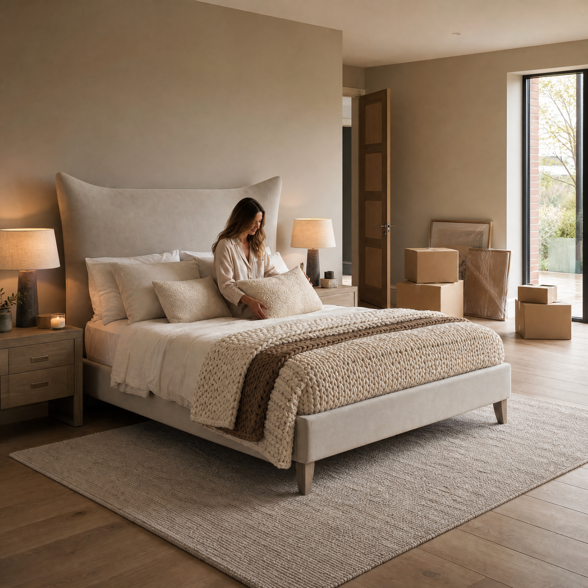 New build feeling a bit soulless? Start with the bedroom.