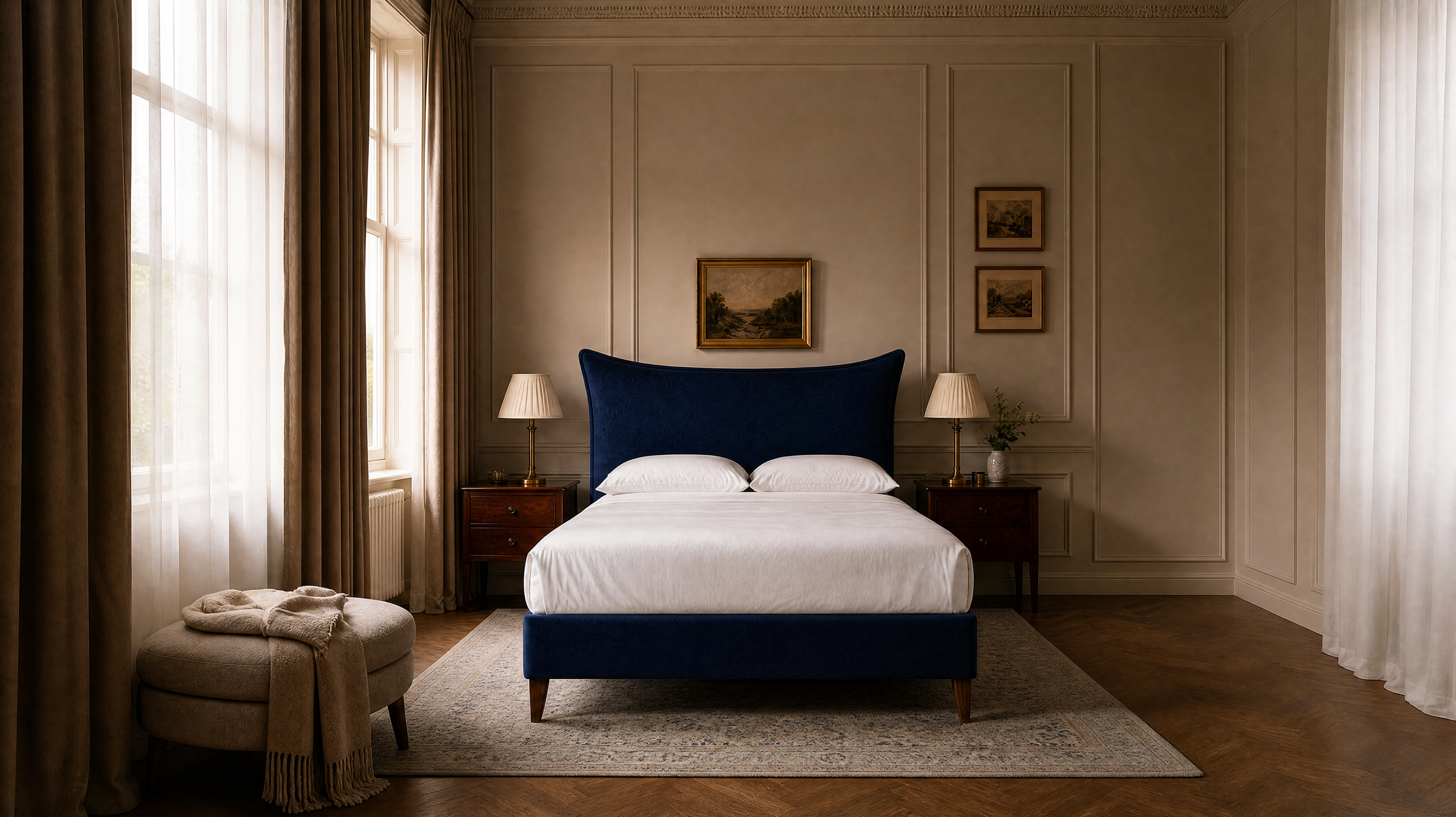 Build the bed the room has been waiting for.