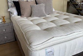 Snoozer 5’0 Bedframe Custom Pattern Fabric