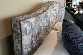 Snoozer 5’0 Bedframe Custom Pattern Fabric