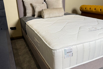 Piper 4'6 Double Bed Frame Linara Zinc