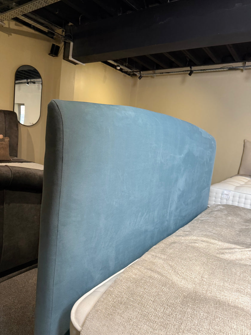 Dreamer 6'0 Electric Ottoman Bed in Air Force Blue