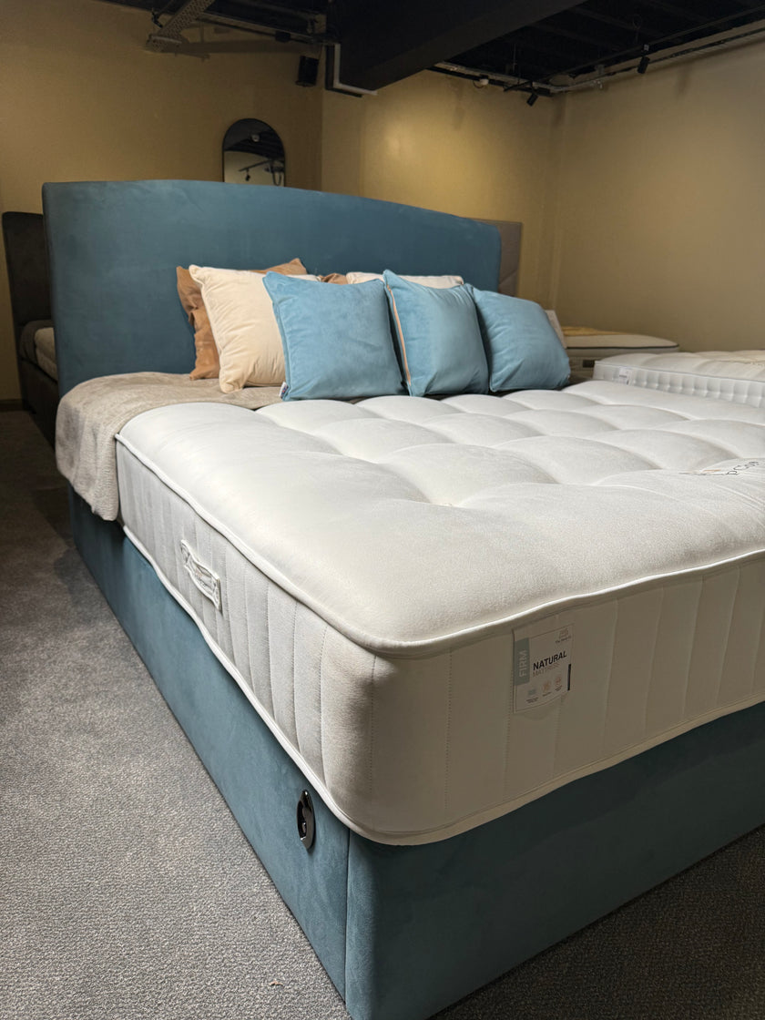 Dreamer 6'0 Electric Ottoman Bed in Air Force Blue