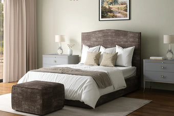 Lory Manual Ottoman Bed – Modern Comfort with Hidden Storage