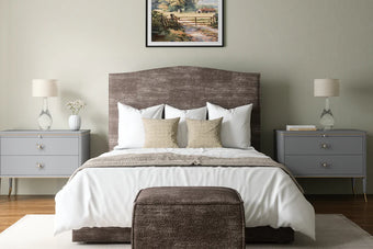 Lory Manual Ottoman Bed – Modern Comfort with Hidden Storage