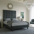 Chelsea Copper Bed with Zig Zag Trim