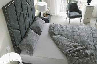 Chelsea Biscuit Platform Base  In Infinity Grey