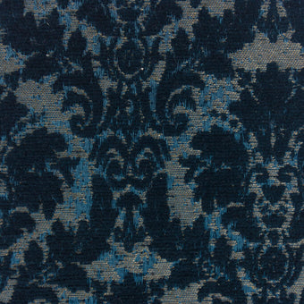 Luxurious navy blue velvet fabric for beds