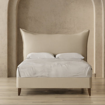 Berkley Pillow Bed with Large Pillow Headboard