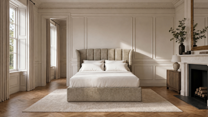 Princess 5’0 King Bed Frame Infinity Pearl Quick Ship