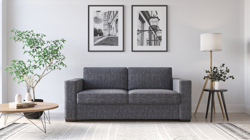 The Amy Sofa Bed featuring elegant upholstery and easy conversion from sofa to bed