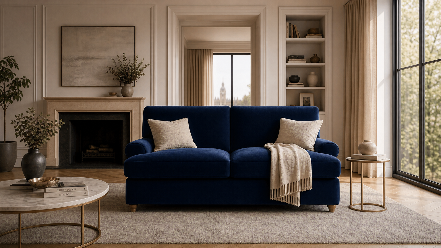 A proper sofa. A proper bed.