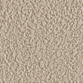 Modern bedroom styled with Teddy Bouclé Oat