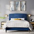Elegant upholstered bed - The Dreamer