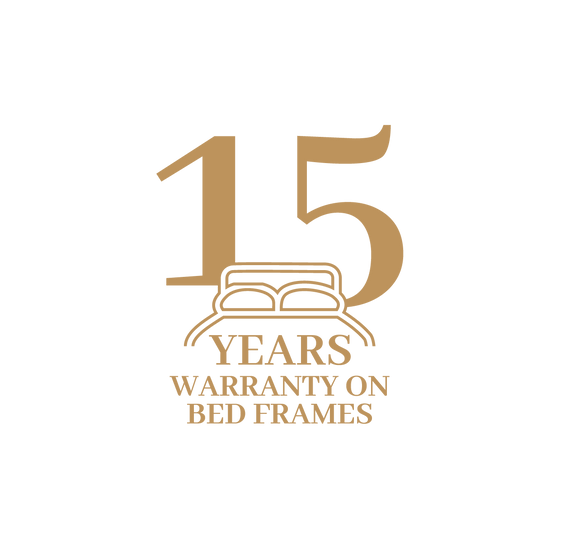 15 years on bed frame
