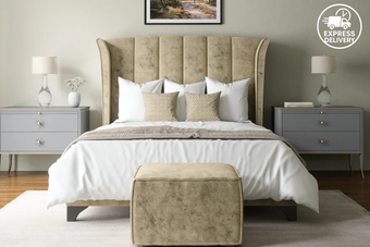 Aria Manual Ottoman Bed – Elegant Design Meets Smart Storage