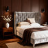 Bedlington Bed with Deep Button Design