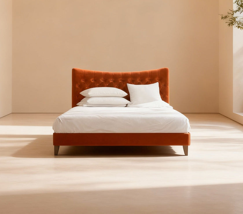The Cushion Top Bedframe Tailored Elegance