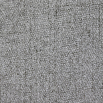 Mid grey wool blend fabric on upholstered bed