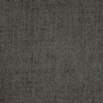 Wool Smoke fabric on upholstered bed frame
